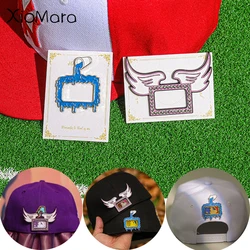 Ceative Painted Mexican Metal Hat Pin Era Enamel Badge Wing Rhinestone Fashion Golf Baseball Cap Decoration Jewelry For Friends