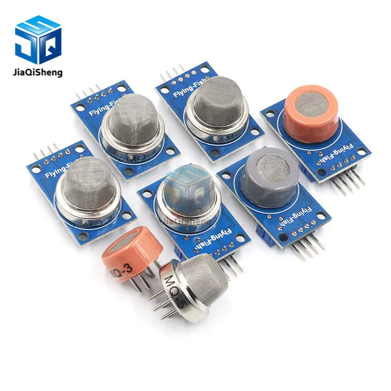 MQ-2 MQ-3 MQ-4 MQ-5 MQ-6 MQ-7 MQ-8 MQ-9 MQ-135 Detection Smoke methane liquefied Gas Sensor Module for Arduino Starter DIY Kit