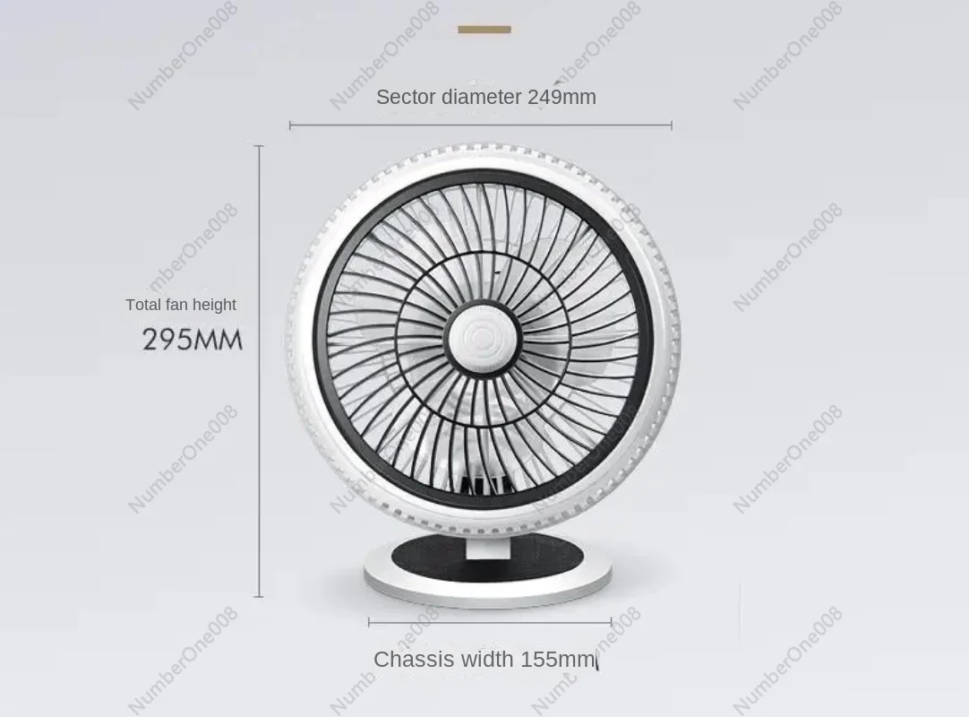 Mute Slient Electric Minin Fan Student Dormitory Household Energy-saving Desk Clamp Fan Fashionable Natural wind 220V