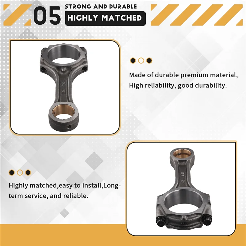 

ABQB-13201-0L040 Car Engine Connecting Rod For Toyota Fortuner 05-12 Hilux 04-12 Hiace 05-14 13201-0L041