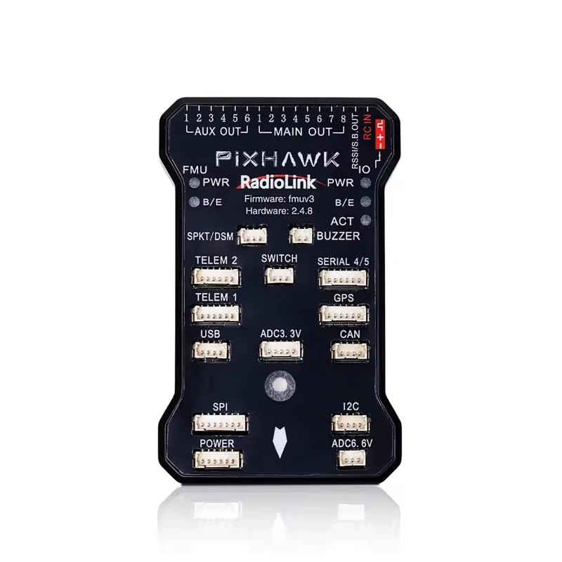 RadioLink PIXHAWK Controllori di volo PIX Accelerometro giroscopico GPS integrato per aereo multirotore RC Drone Car Boat Robot