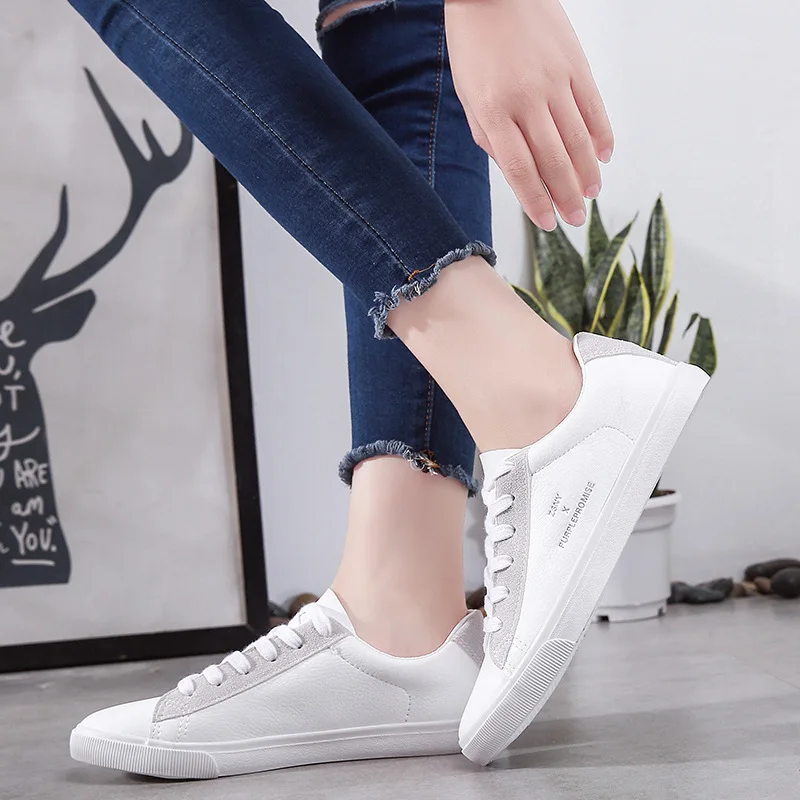 New Shoes Women Classics Sneakers Comfortable Low-cut Flat Woman Fashion Casual Loafers Ladies Soft Bottom Trainers High Quality