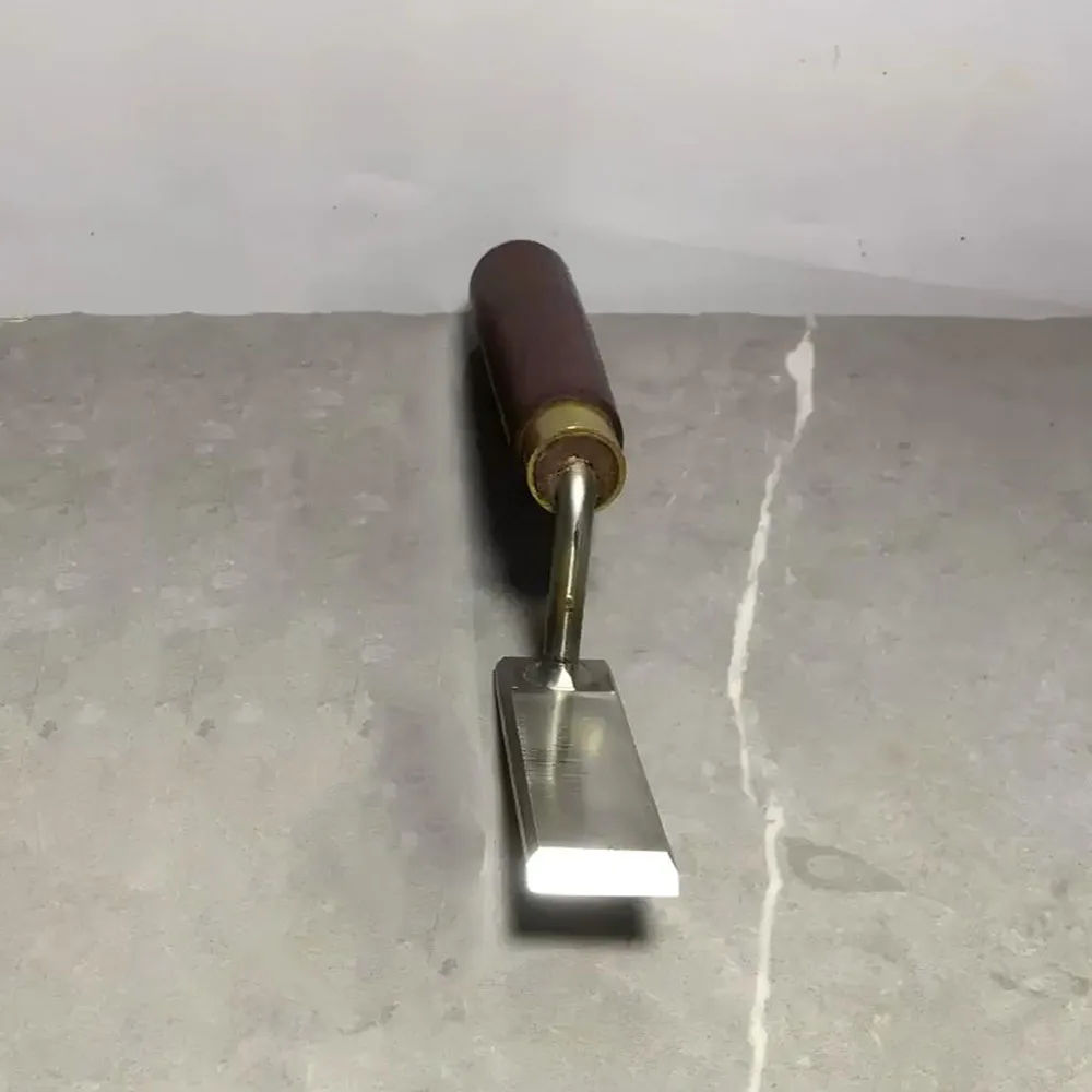 1 Stück Hochwertiger Schwanenhals-Holzschaber, Weißer Stahlmeißel, Präzisions-Handwerkzeug für Holzbearbeitung, Detaillierung, Trimming & Polieren – Detail 5