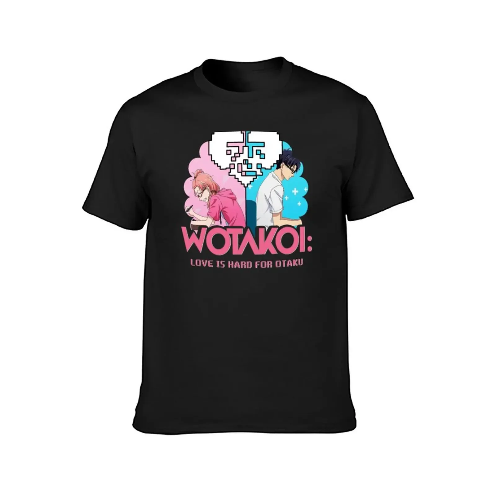 Wotakoi Love is Hard for Otaku 1 T-Shirt essential t shirt quick-drying anime t shirts mens t shirt