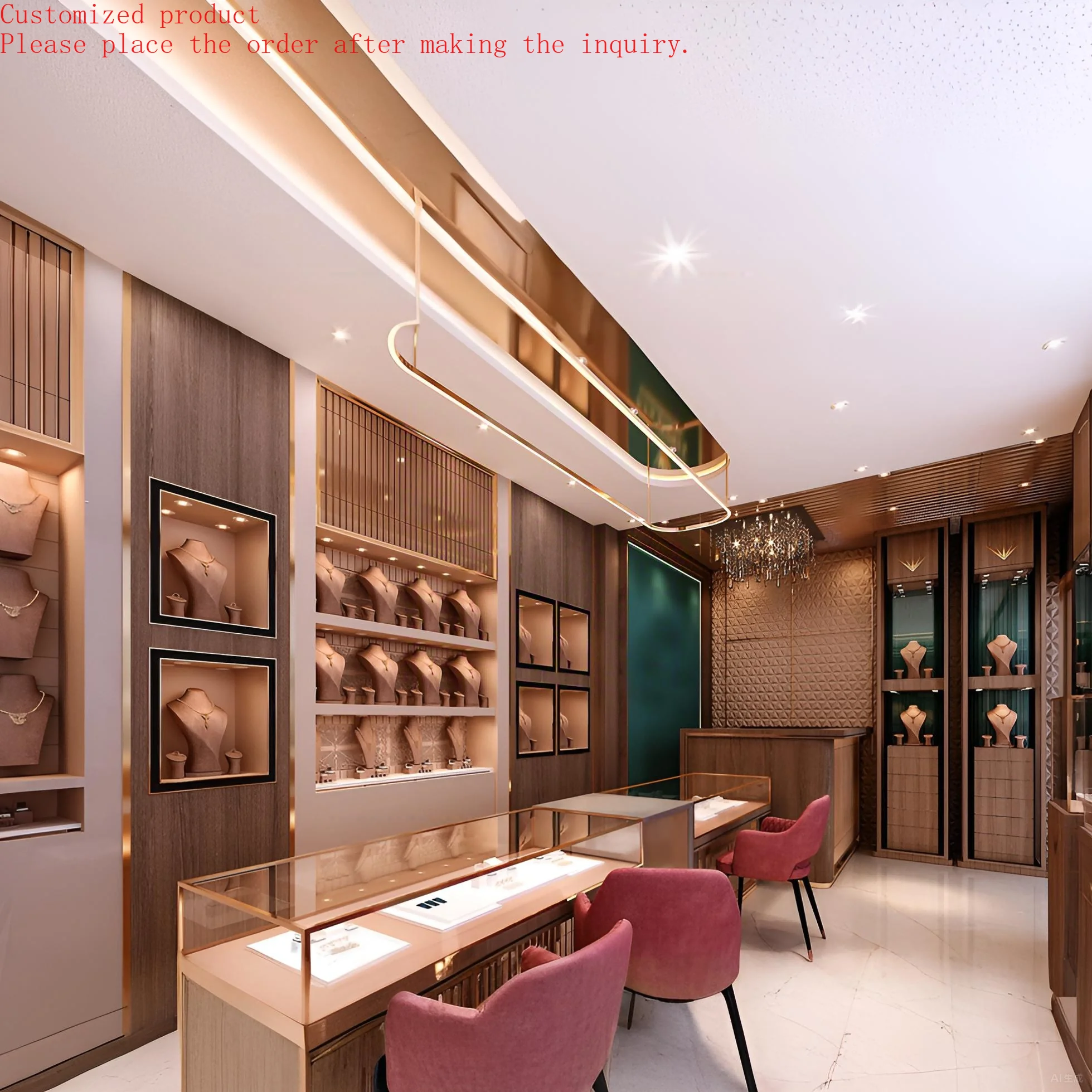 

Custom.High-End Jewelry Display Cabinets Custom Solutions for Premium Stores and Boutique Interiors Jewelry Store Interior Desig