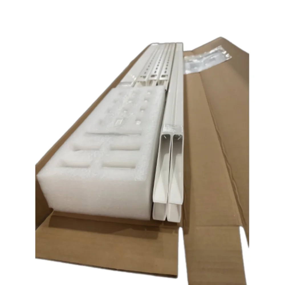 شاشات سياج الخصوصية 2 لوحات مجموعة لوحة السياج بدون حفر سياج الخصوصية من الفينيل مقاس 48 بوصة عرض × 36 بوصة ارتفاع لغطاء تكييف الهواء