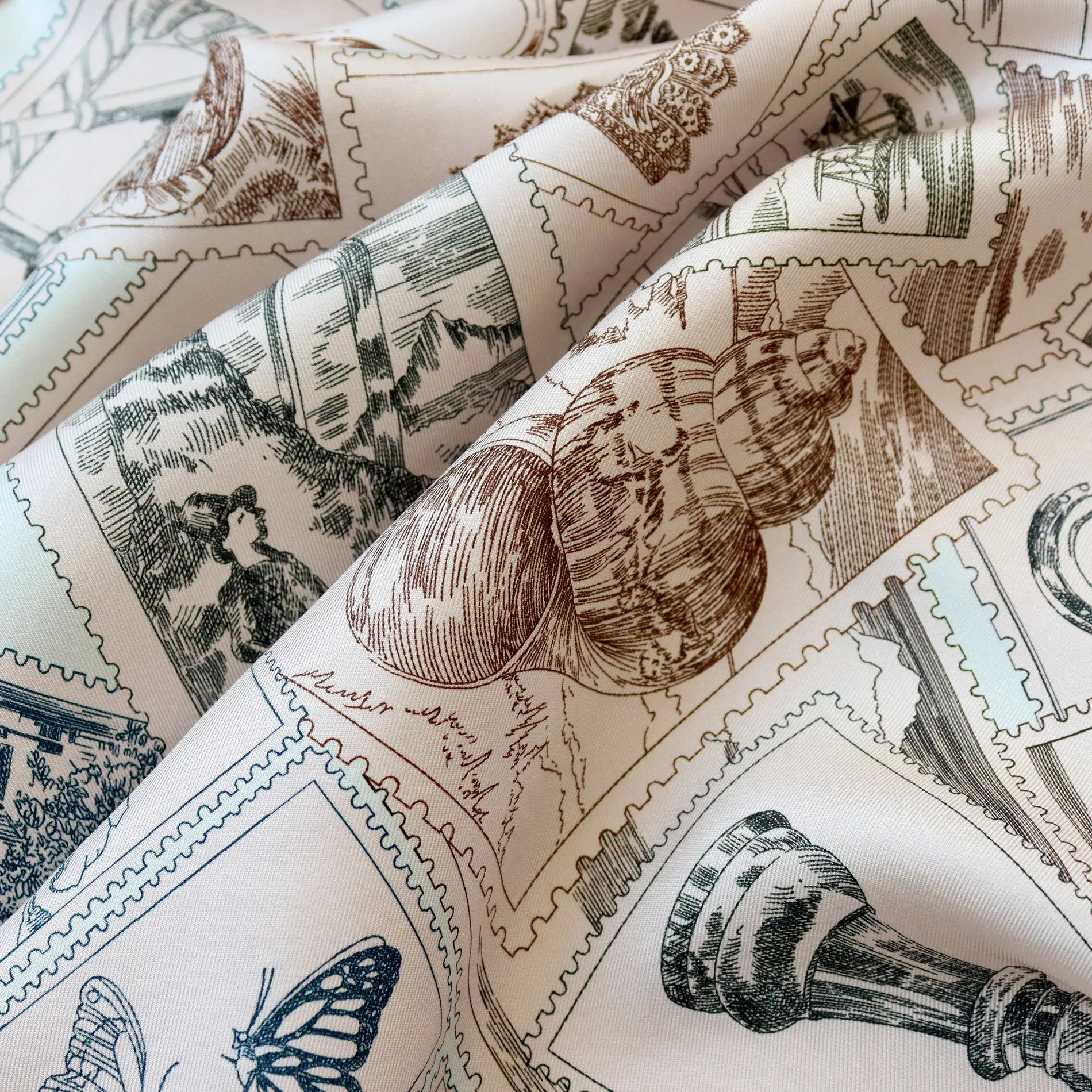 AB両面プリントシルクスカーフ90CM女性用桑絹スカーフ高級デザイナー90CM手巻きエッジバンダナバッグヘアアクセサリー