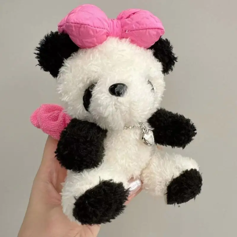 

R1WE плюшевые резинки для волос в стиле панды женские милые резинки для волос повседневные аксессуары для волос