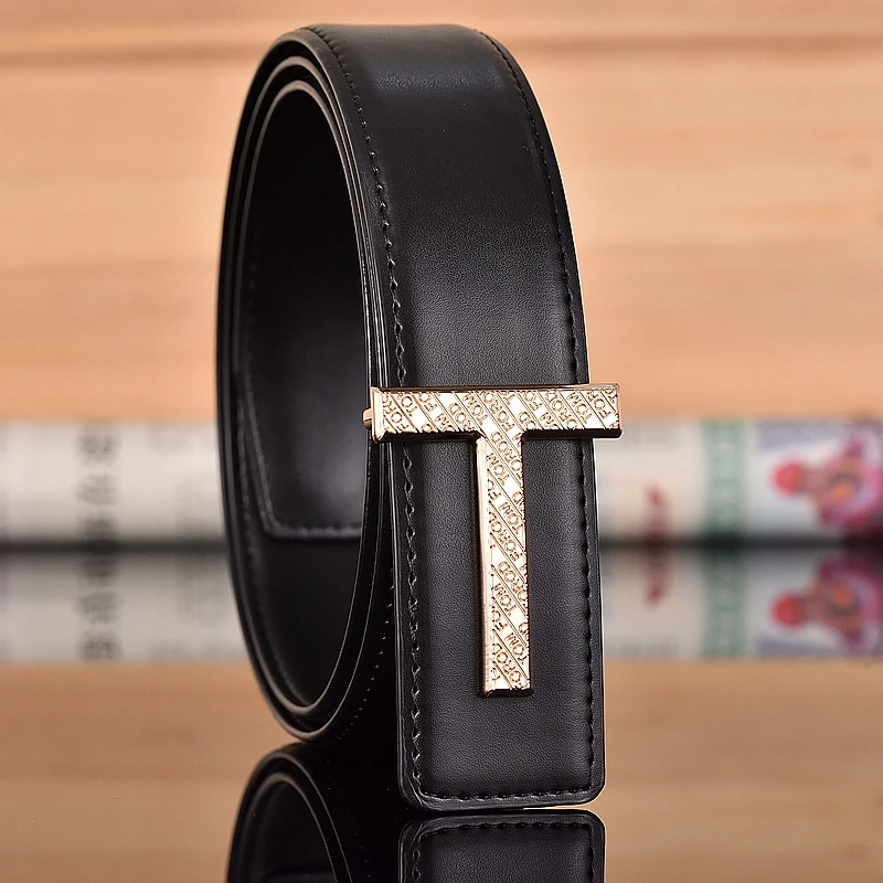 

2025 Summer New Lychee Pattern Belt, Artificial Cow Leather, Men's and Women's Popular Fashion Belt