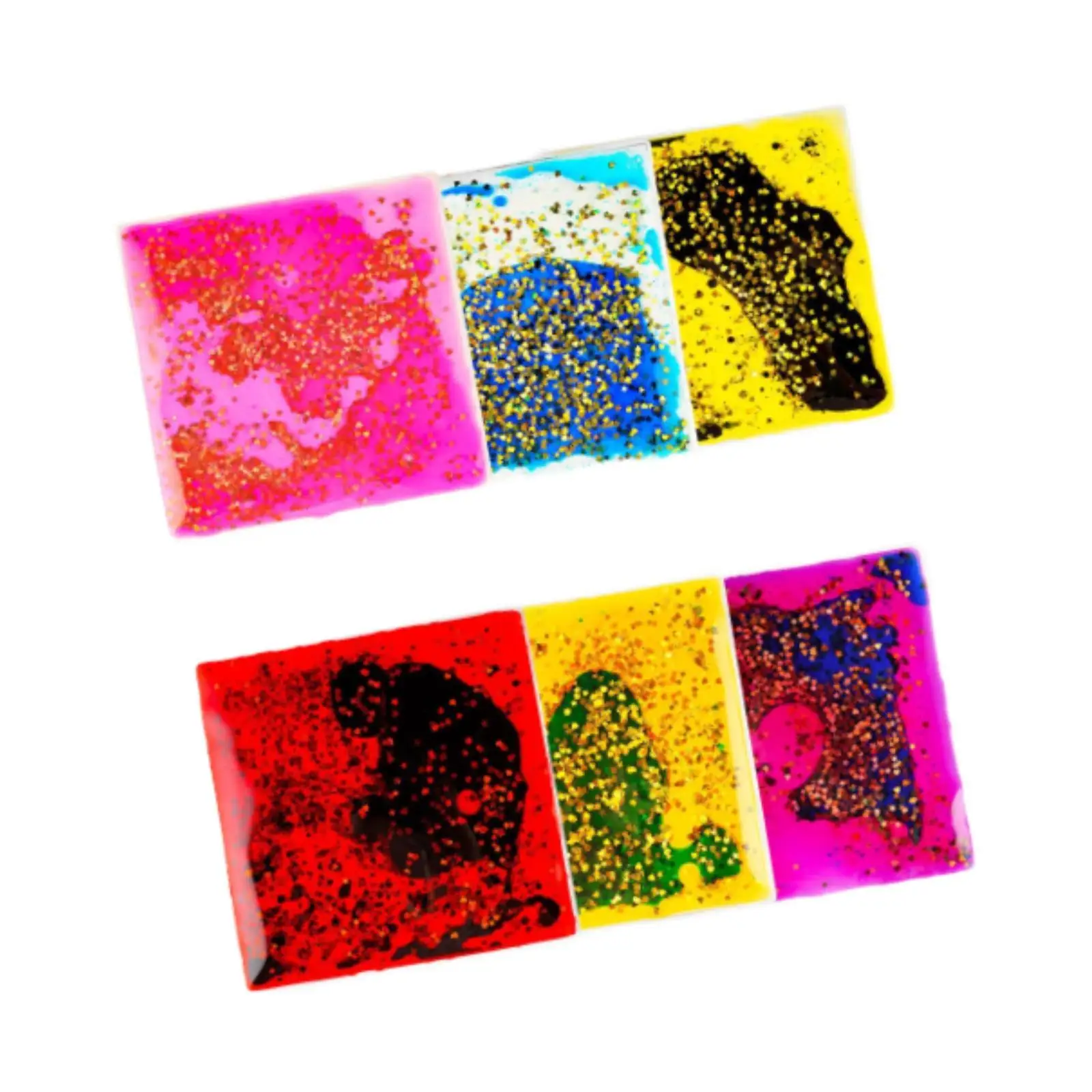 6x Sensory Soft Gel Liquid Toys Fidget Toy for Children Toddlers Gifts