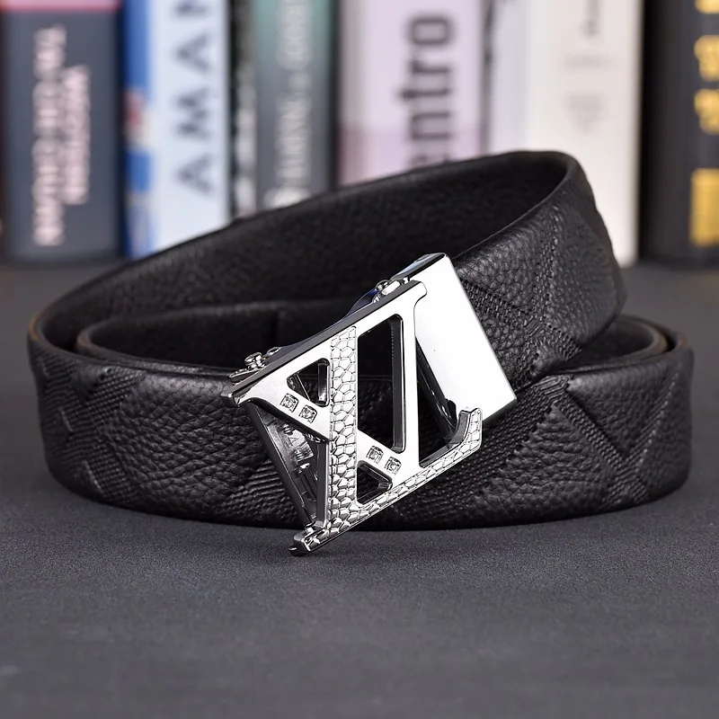 عالية الجودة 3.8 سنتيمتر العلامة التجارية الفاخرة النساء أحزمة الشهيرة أحزمة جلدية حقيقية للرجال المصممين مشبك حزام الذكور حزام الجينز
