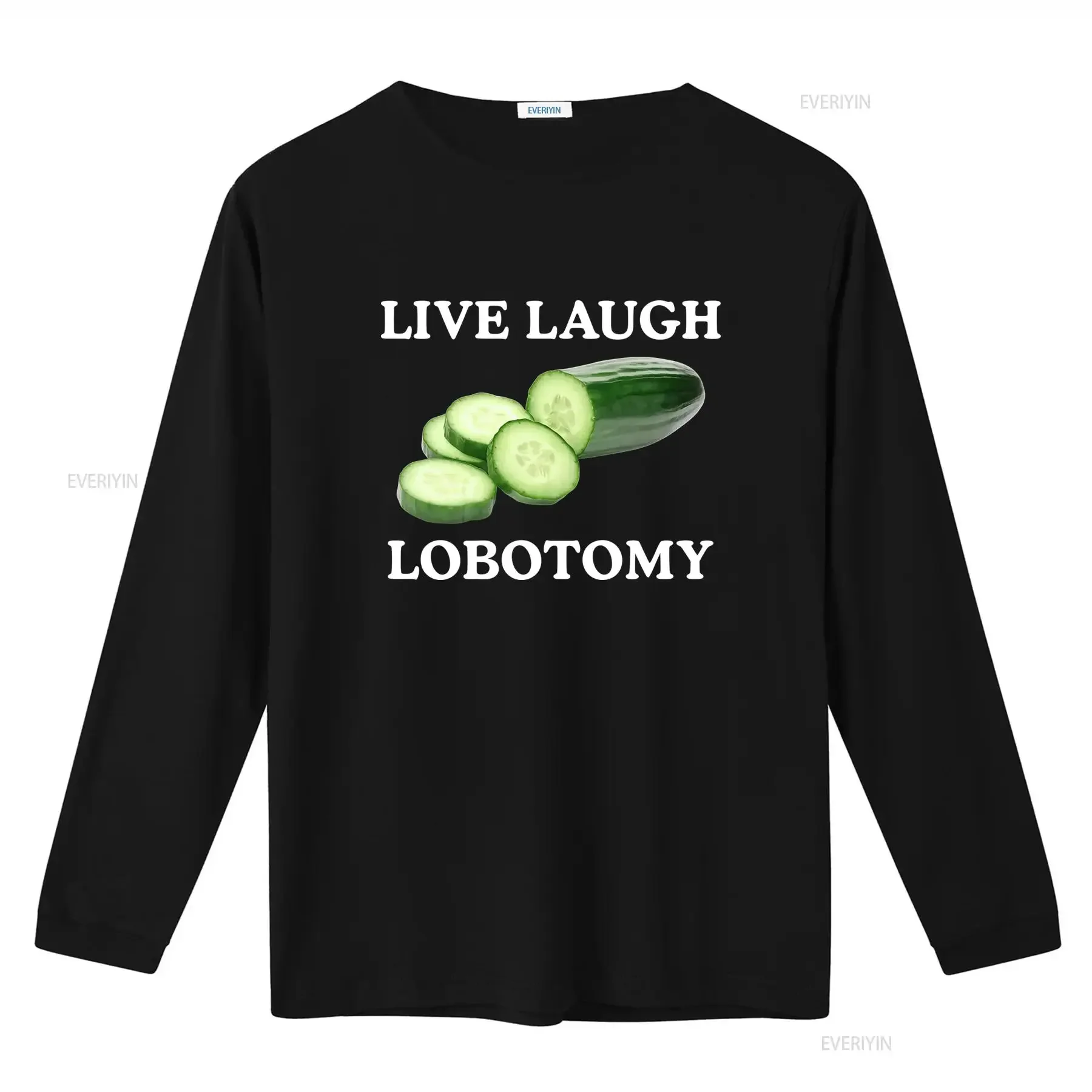 Live Laugh Lobotomy Funny Meme T Shirt Ironic Cat Lover Design Oddly Specific Unhinged Cursed Cringe vintage Washed