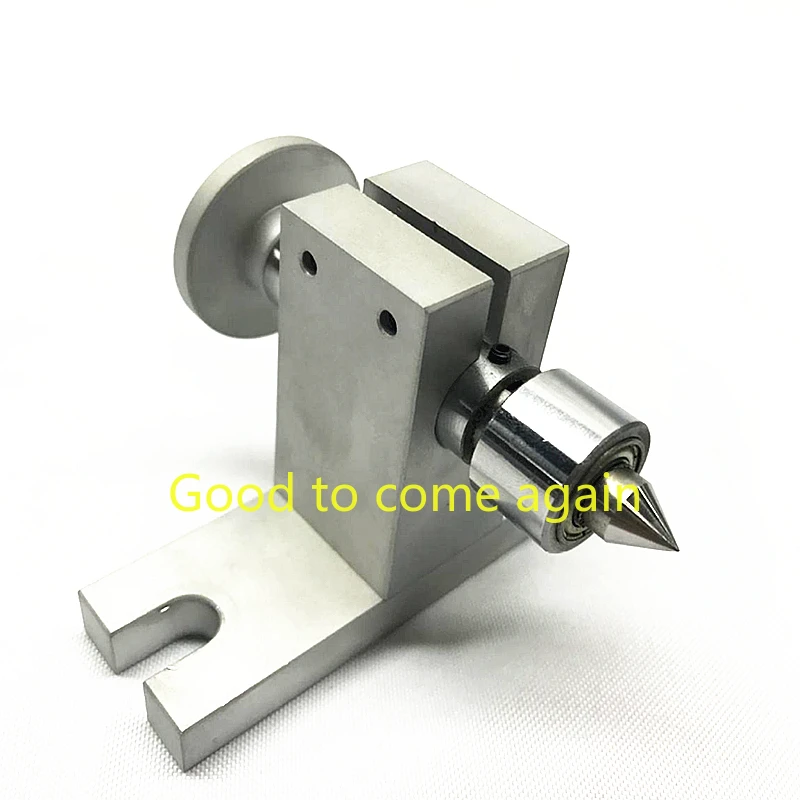 Tailstock and CNC Rotary 4th Axis A Axis Rotary Axis With 3 Jaw Chuck 44mm Center Height 30mm Telescopic Stroke for CNC Router