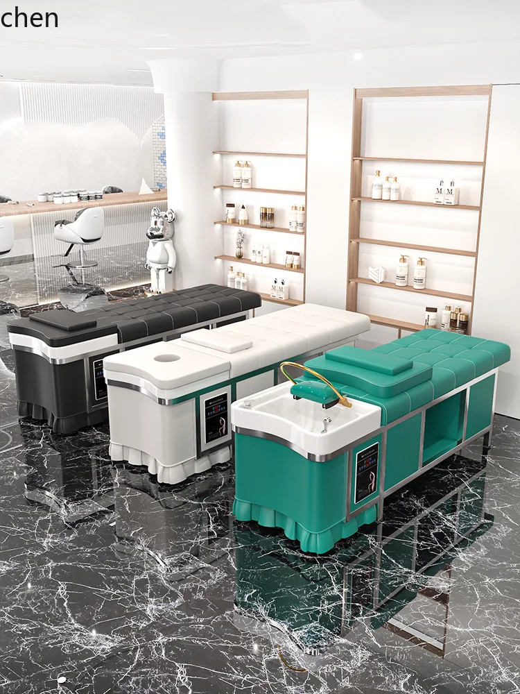HYS head treatment bed beauty salon barber shop special water heater fumigation water circulation integrated 2