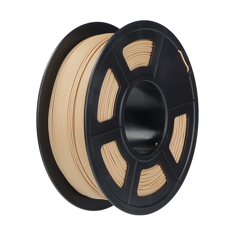 Wood Grain 3D Printing Filament 1.75mm Real Wooden Effect Smooth Extrusion DIY Model Supply