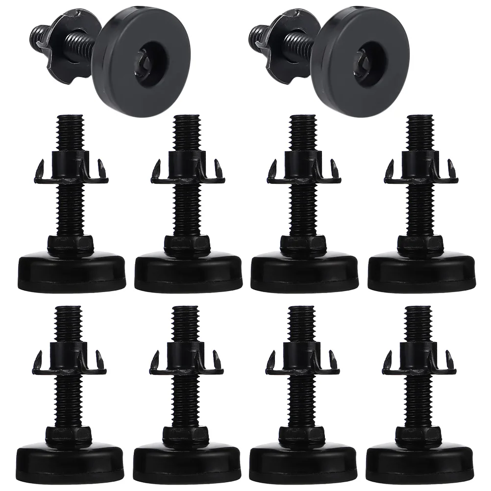 

10Pcs Leveling Feet Adjustable Furniture Levelers Strong Support for Sofa Table Chair Home Office Stability Table Feet