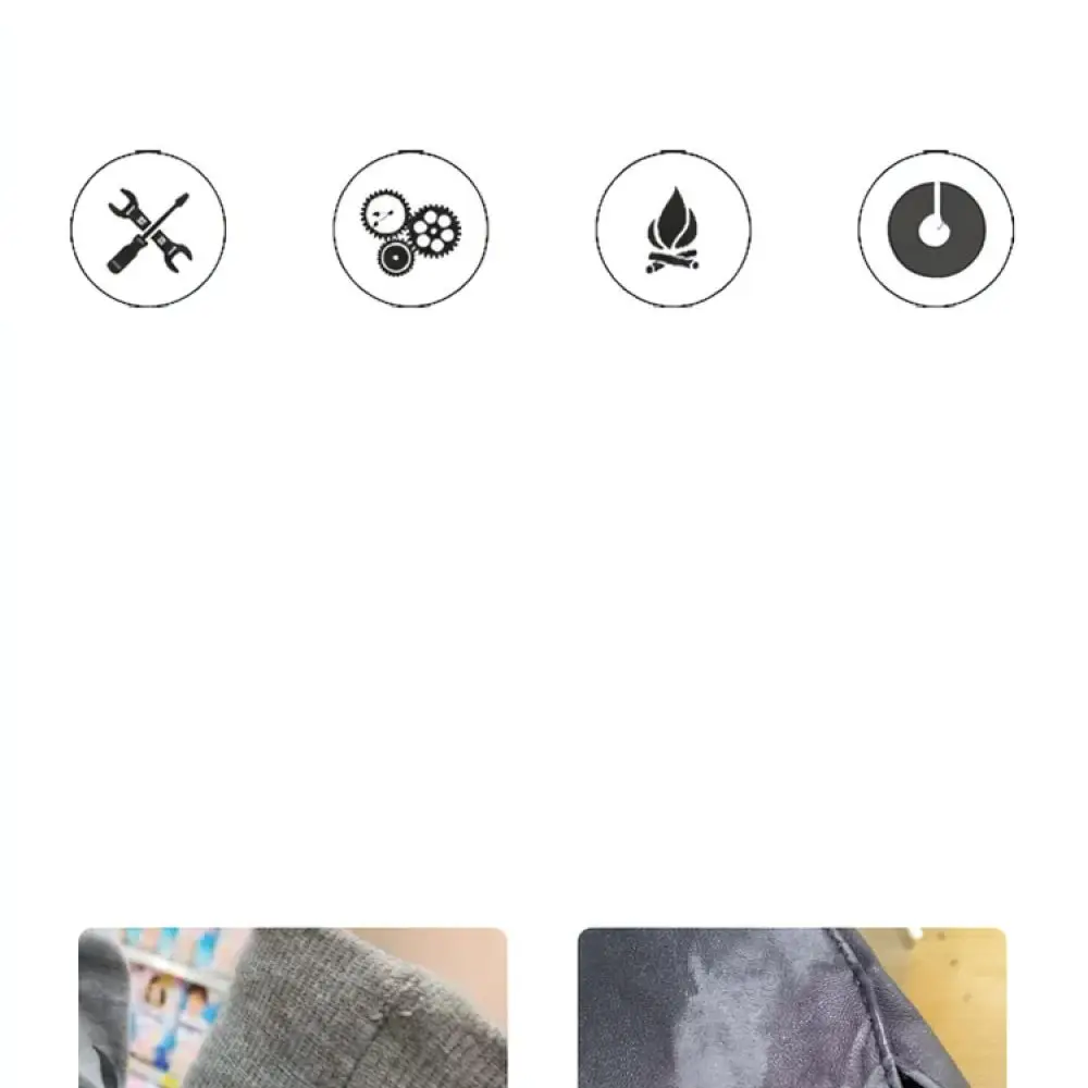 Thickened Denim Protective Oversleeves Durable Work Arm Guards Wear Resistant Safety Gear For Welding Industrial Operations