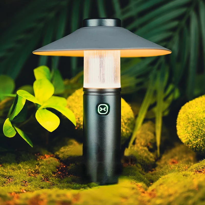 Multifunction Camping Lantern USB Rechargeable LED Super Bright Flashlight Portable Tent Lighting Magnet Hanging Emergency Lamp