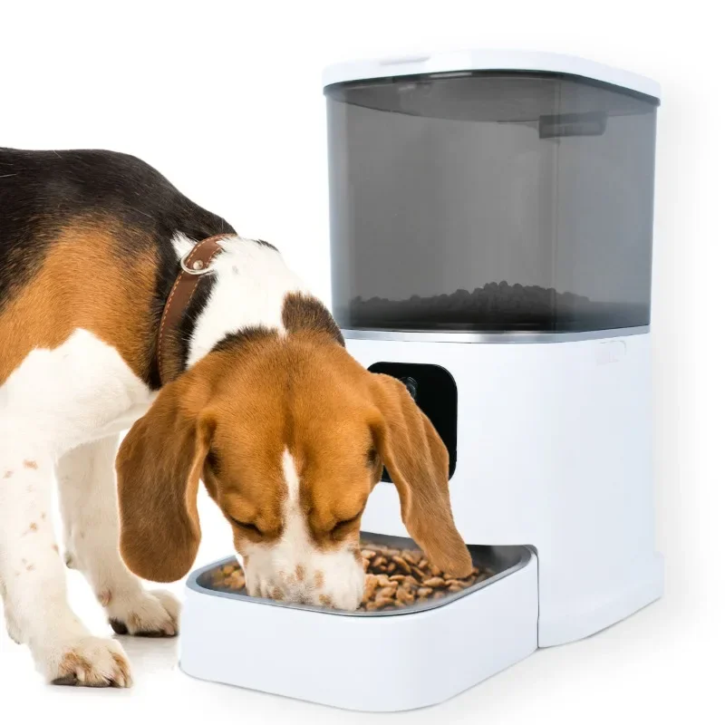 

Pet feeder Automatic feeder Timed quantitative 6L large capacity button