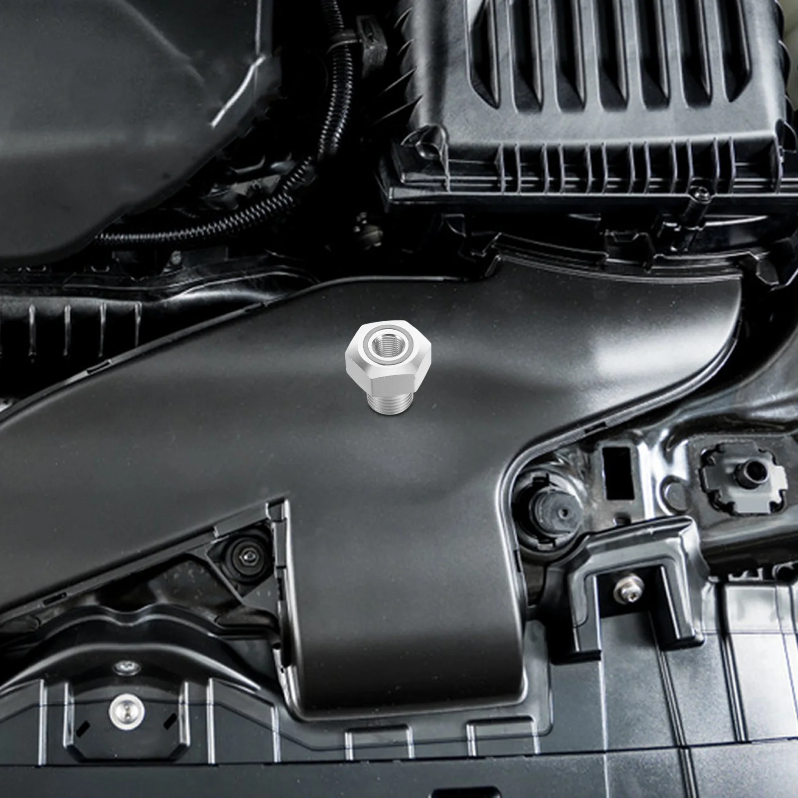 

Car Oil Pressure Sensor Adapter Engine Coolant Temperature Durable Metal Sensor Compatibility for Suv Truck