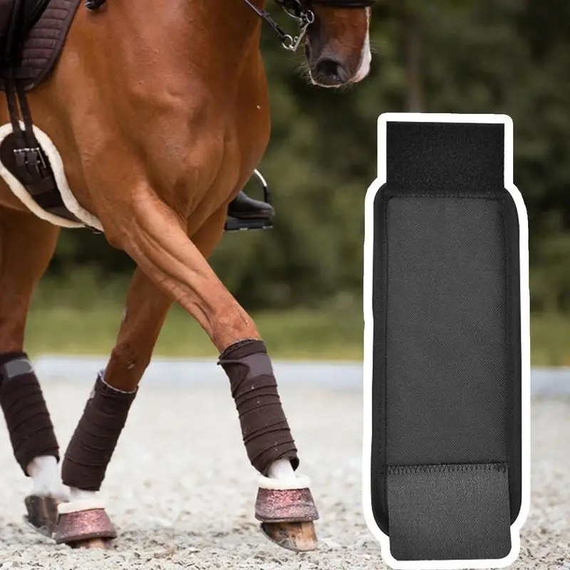 Horse Hoof Boots Equine Protective Horse Hoof Guard Boots Shock Absorption Equestrian Training Accessories For Riding Travel