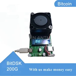 A máquina de loteria do poder do baixo USB do Desktop de BitDSK BTC, 200G mais a versão, é baixa potência silenciosa