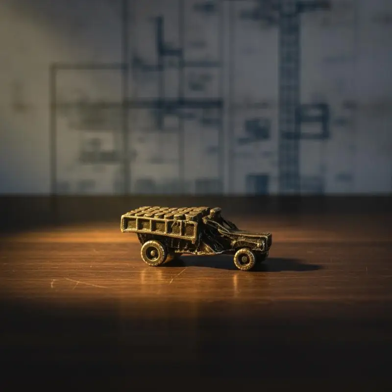 1/2/3/4/5Pcs Iron Miniature Truck Retro Vintage Design Durable Build For Home Decor Collection And Gift