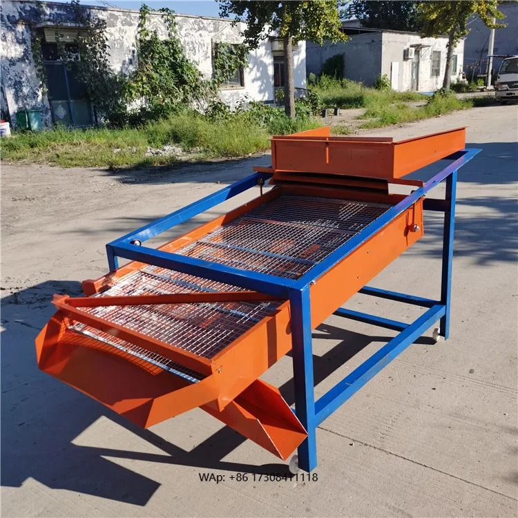 Millet sorghum screening machine for corn, soybean, wheat, rapeseed, rice seed mesh processing equipment