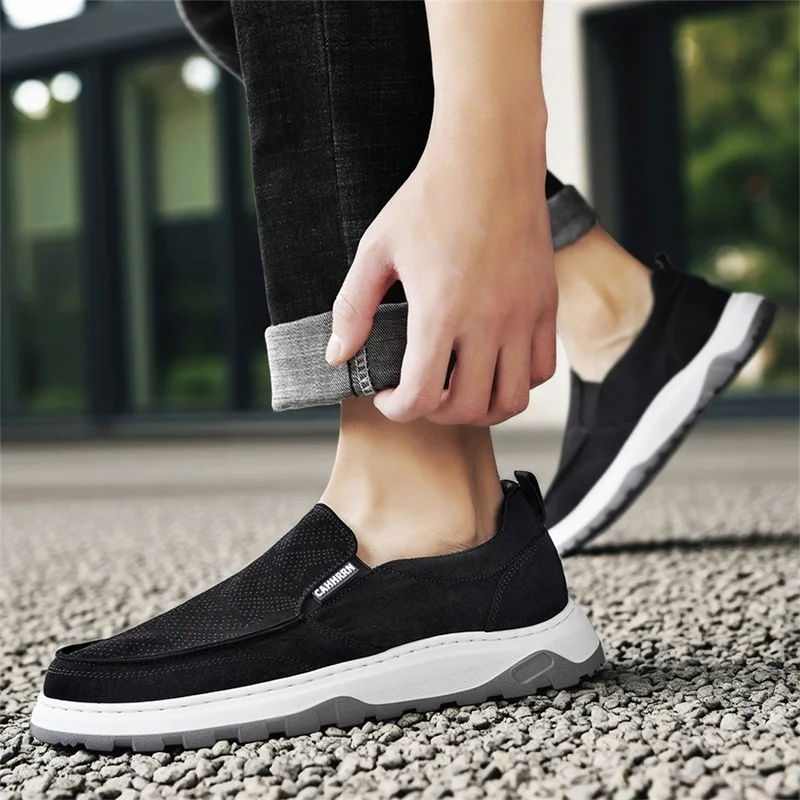 

Мужские лоферы, осенние новые мужские кеды, классическая повседневная обувь, удобные дышащие кроссовки для мужчин, лоферы.