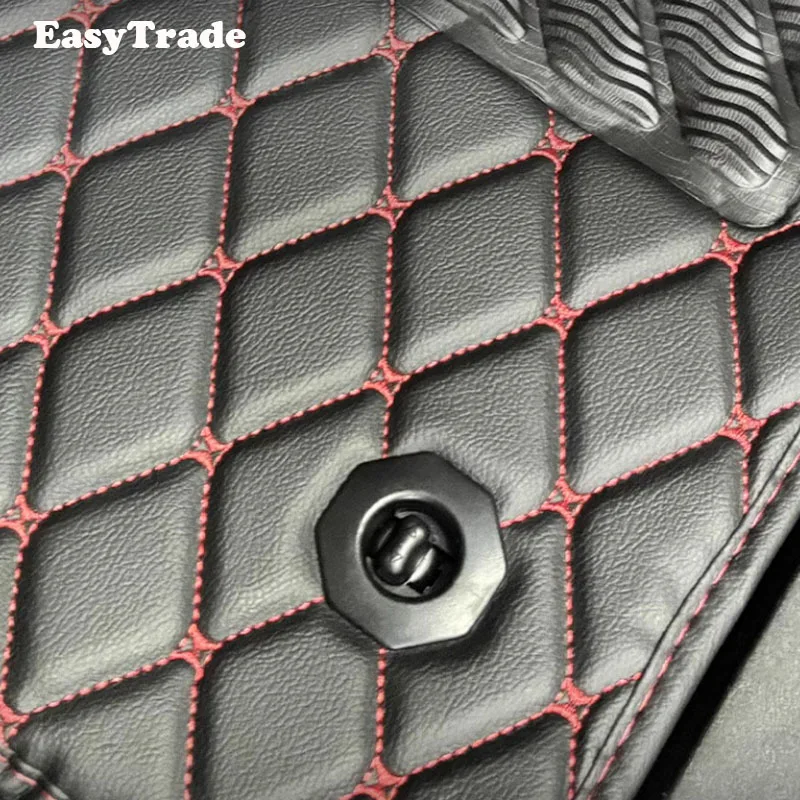 For Alphard 30 Series 2015-2022 Seven Seats Left Hand Drive Car Floor Mats Footpad Anti-dirty Protection Cover Pads