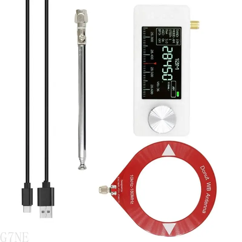 

G7NE SI4732 Радио 0,5-108 МГц LSB USB-приемник усиливает прием приема типа C