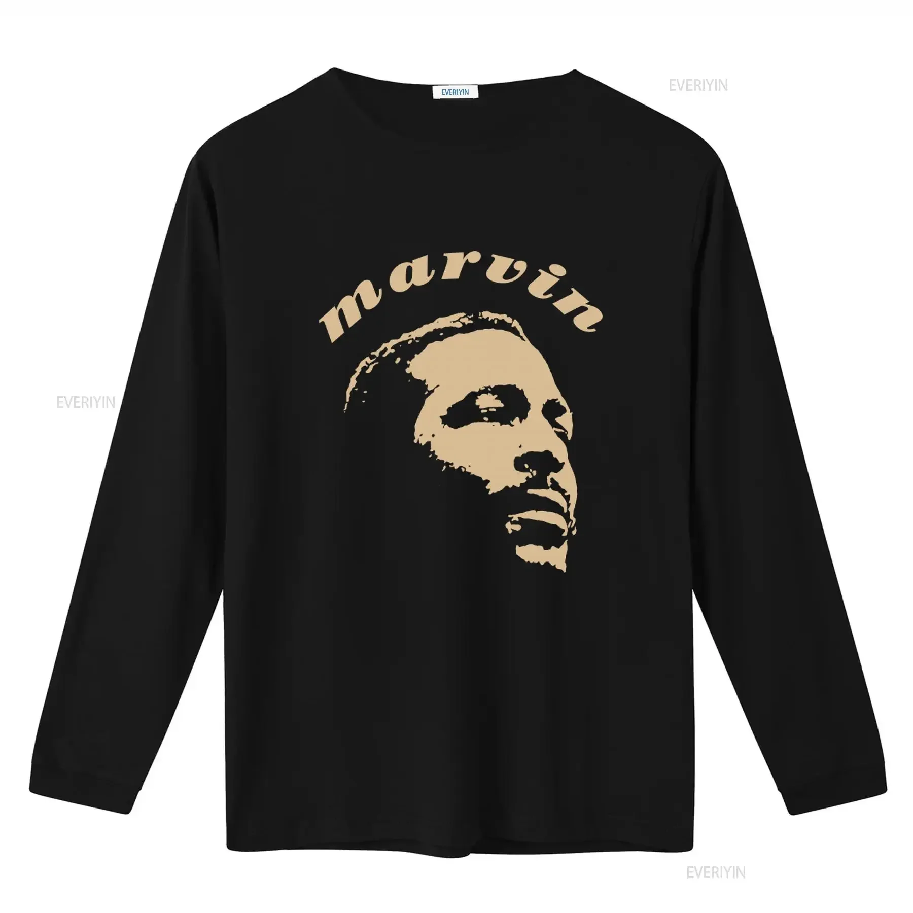 Marvin Gaye Soul Motown Music T Shirt Retro Style for Lovers vintage Washed Top For Everyday Wear fashion graphic Stylish