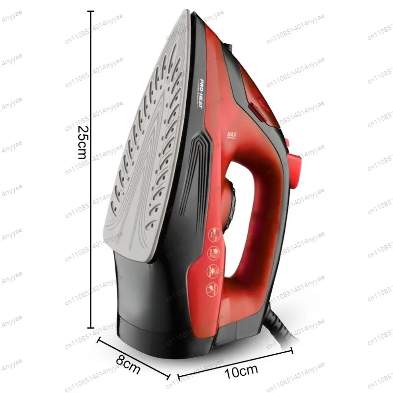 Powerful Handheld Steamer/Iron - Portable Dual-Use for Wrinkles, EU Travel & Home Essential