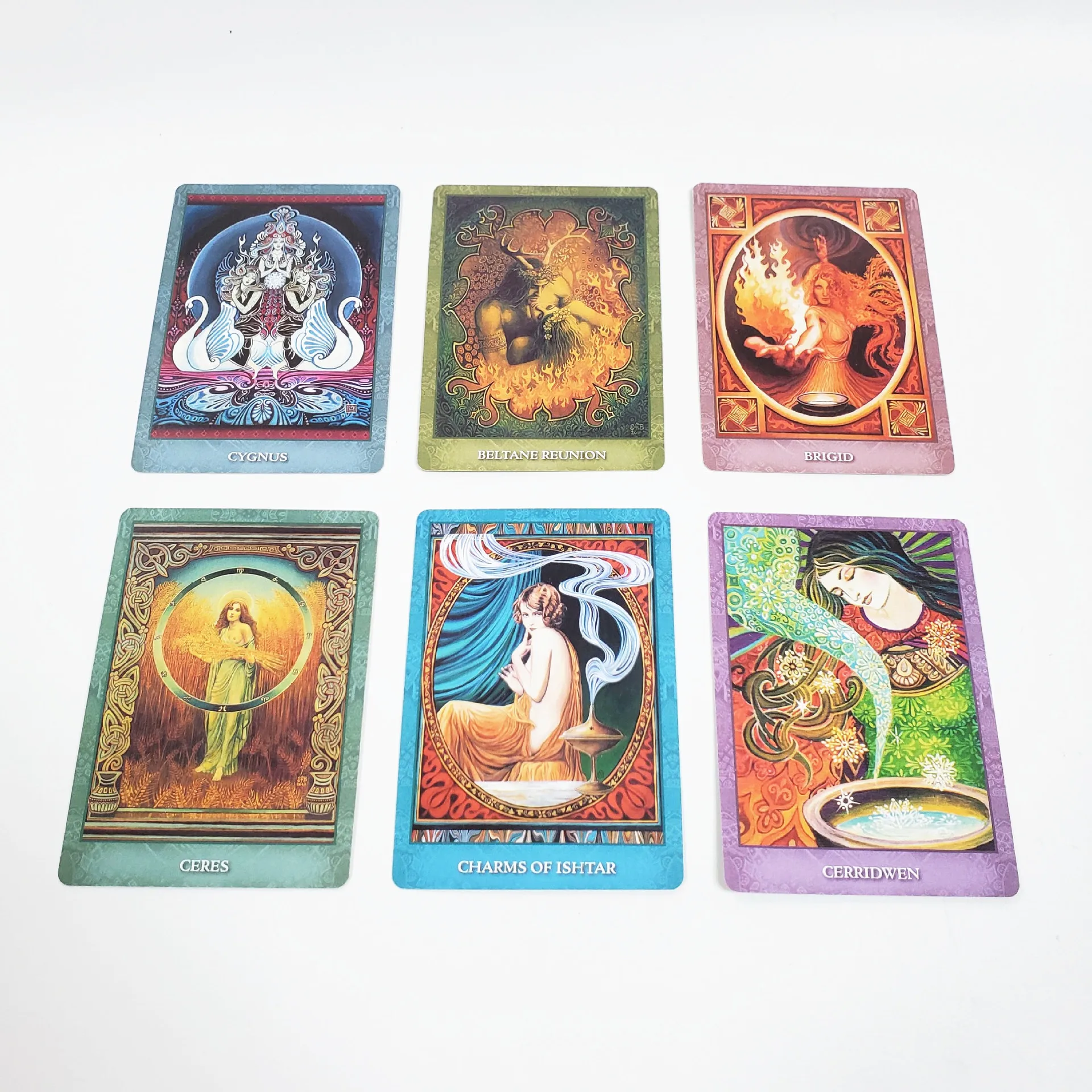 Mystic Sister Oracle cards with paper manual English Read Fate Board Game Playing Card Deck Games for family party Entertainment