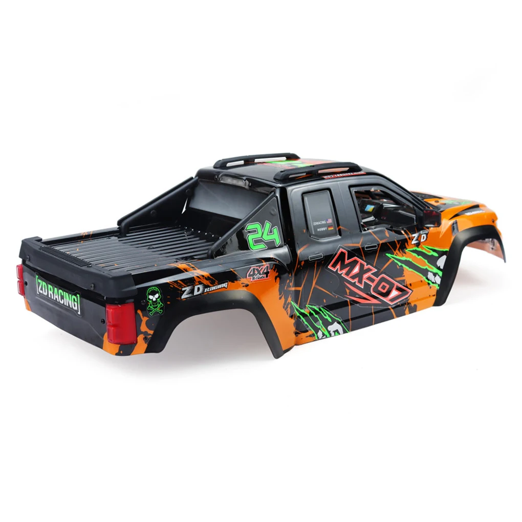 

1/7 ZD Racing MX-07 RC Car Body Cover with Stickers – Original Parts, Free DIY Customization for MX07 RC Vehicle