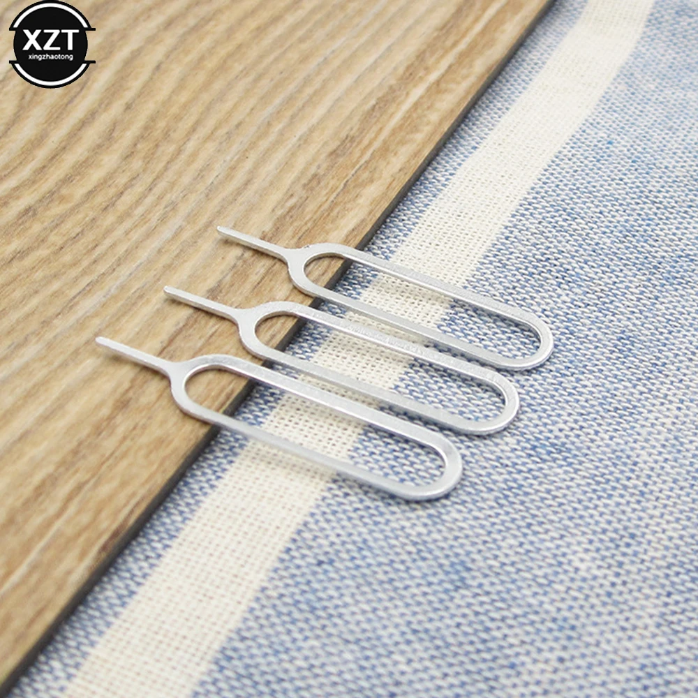 10PCS Interesting anti loss pin Eject Sim Card Tray Open Pin Needle Key Tool For Universal Mobile Phone For iPhone xiaomi Huawei