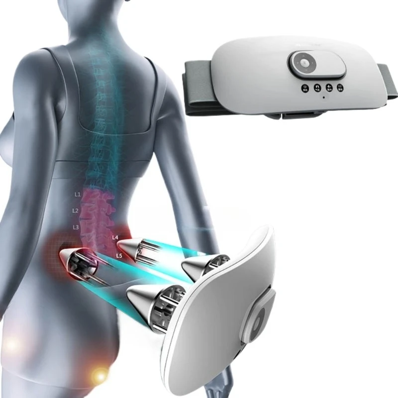 

Lumbar health care products Electric waist massage with air pressure lower back heating pain relief machine