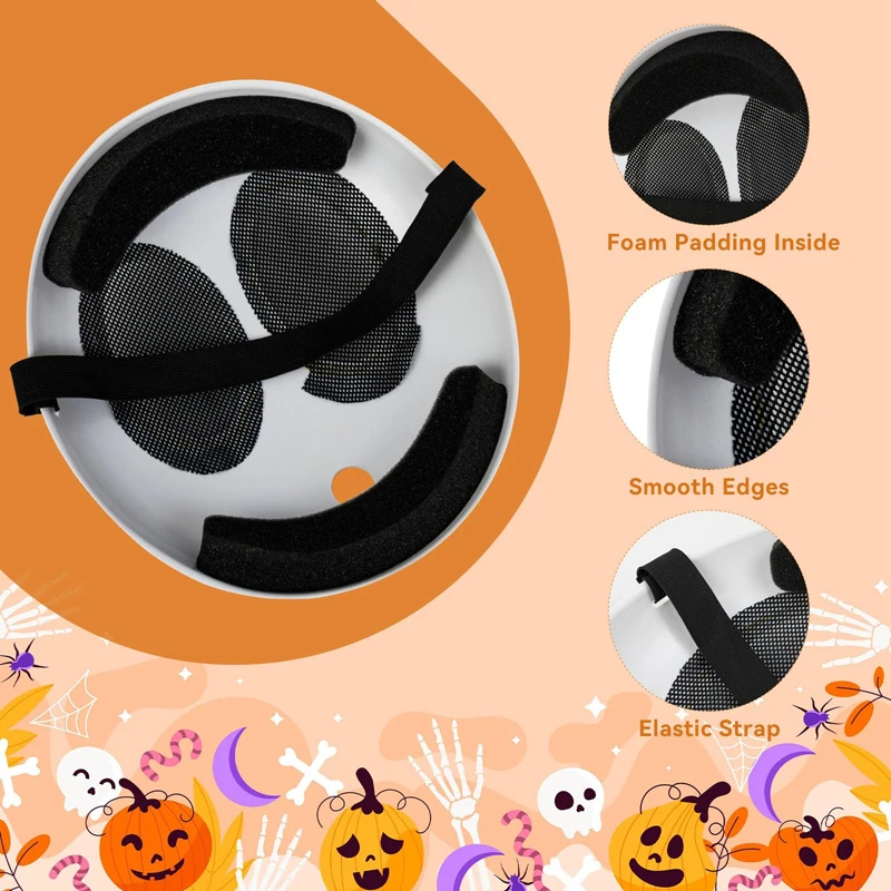 Divertido juego de Halloween máscara de chico tímido máscara de disfraz Unisex cara completa chico Adlut mascarada Cosplay máscaras de fiesta accesorios de disfraz