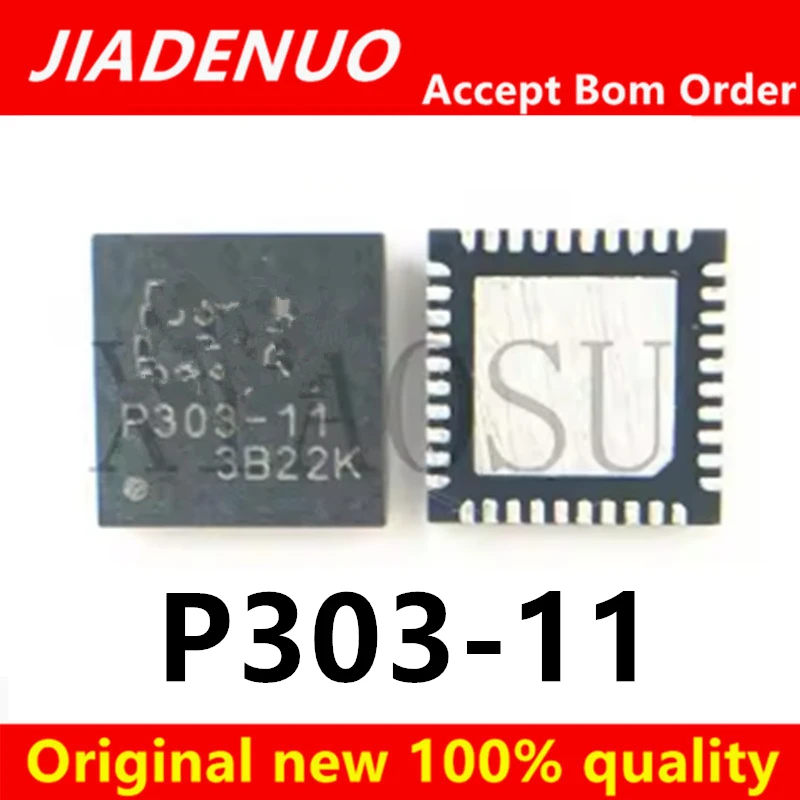 (2-5pcs)100% New AUO P303-11 LCD IC QFN-40 chipset