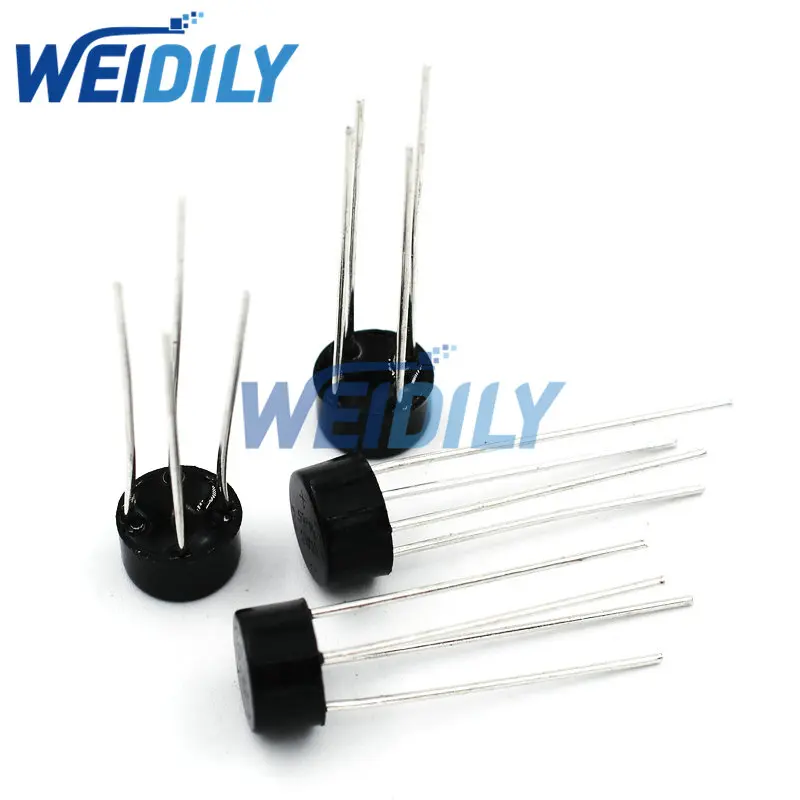 10PCS 2W10 2A 1000V Diode Bridge Rectifier 2w10 New