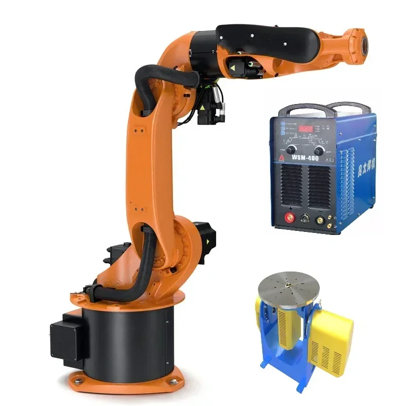 6 Axis industrial robot  kuka welding robot  payload of 500 kg robot welding station