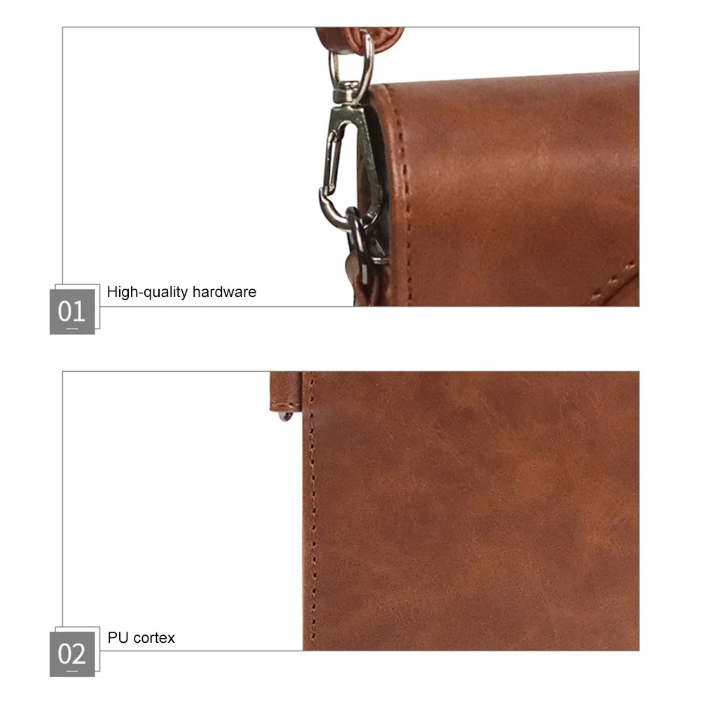 

Мгновенное хранилище камеры, чехол для камеры из искусственной кожи, карманы, защитные аксессуары, защитный чехол для мгновенной камеры для Kodak C300R