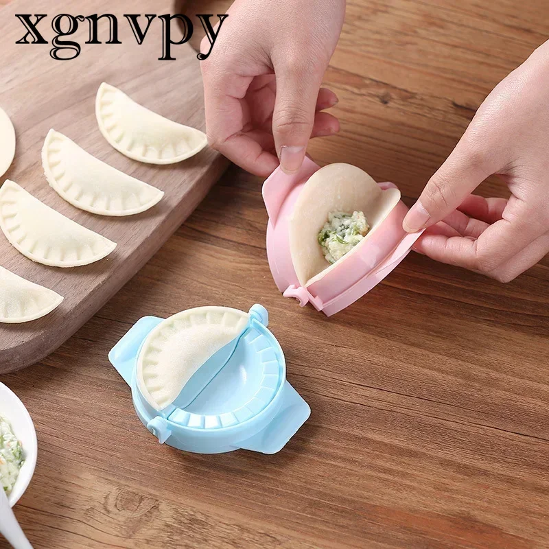 xgnvpy Plastic Dumpling Tool DIY Jiaozi Maker Ravioli Molds Dough Press Pastry Cooking Chinese Food Kitchen Gadget Easy Use