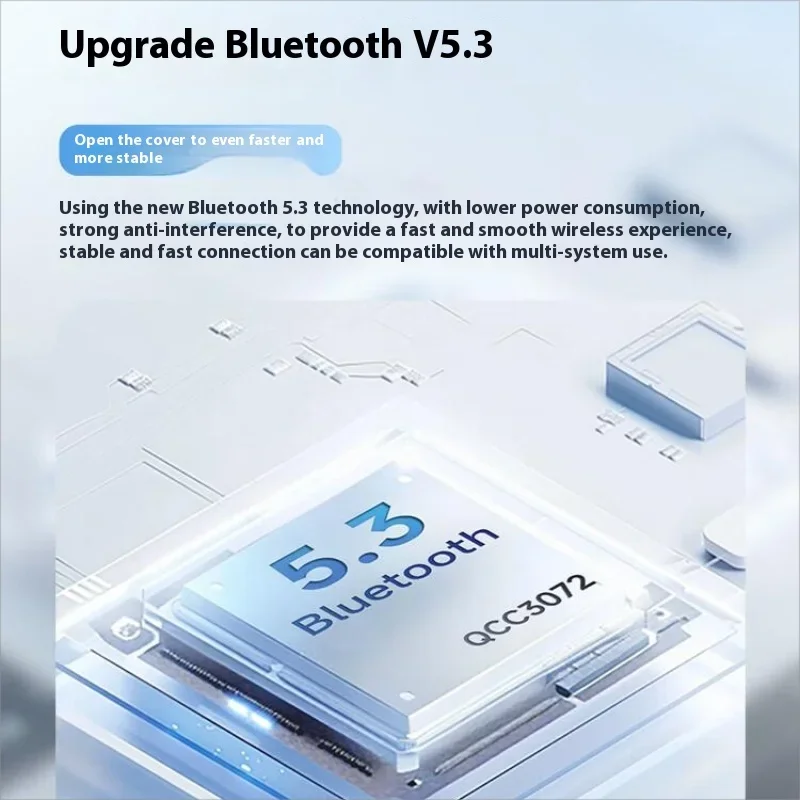 سماعة أذن لاسلكية من EarFun Free Pro3 لتقليل الضوضاء وعمر بطارية طويل مقاوم للماء سماعات أذن رياضية محمولة مع ميكروفون مخصص