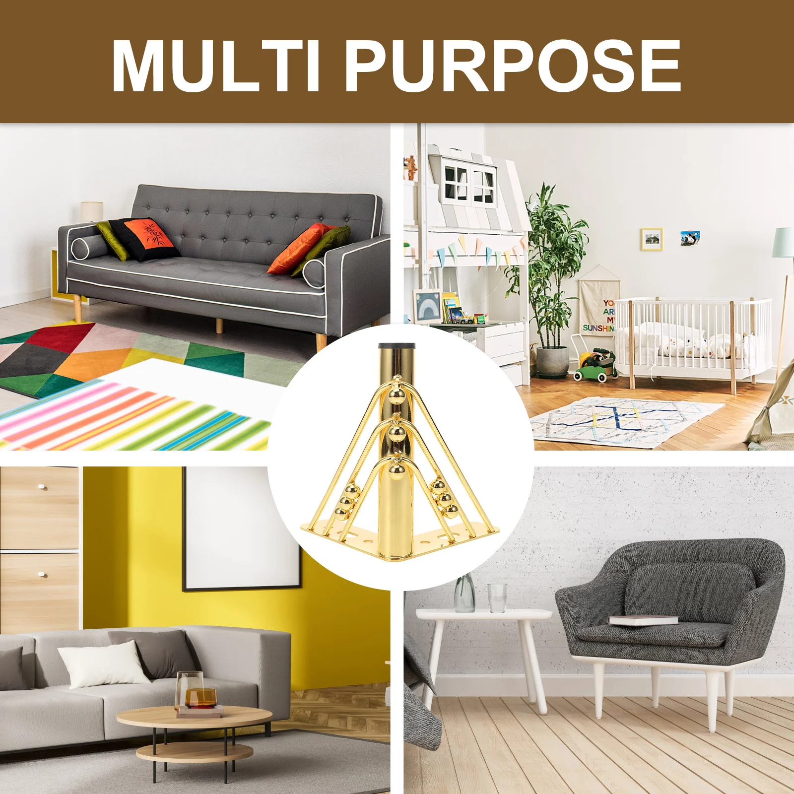 

Metal Furniture Legs Sturdy Modern Replacement Sofa Cabinet Couch Table Support Feet Furniture Sofa Legs Table Leg Replacement