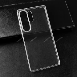 For Samsung Galaxy S25 FE Ultra Plus Edge 5G New Ultra Thin Soft TPU Silicon Gel Transparent Camera Protect Case Back Cover