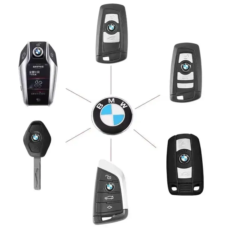 11/14mm Car logo Key Badge Emblem Replacement Car Key Sticker For BMW F07 F34 F10 F20 F48 F39 F30 F25 F26 F15 F16 F22 F32 E90