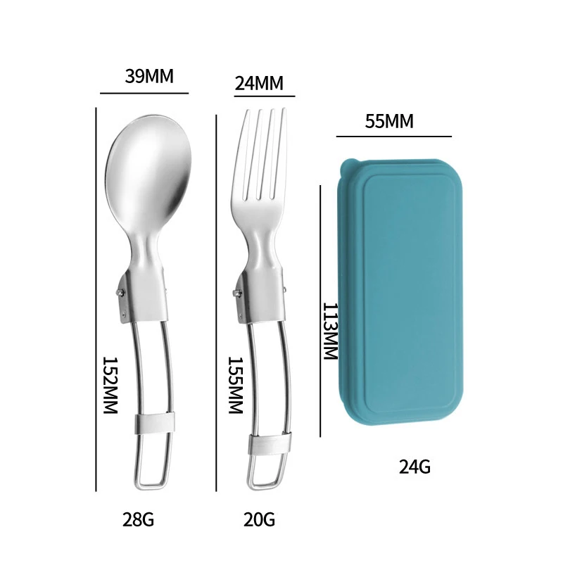 For Outdoor Picnics Camping Back To School Student Cutlery B