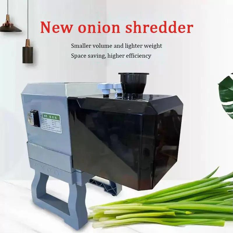 Green Onion Celery Parsley Cutter Shredder Cabbage Chilli Pepper Shredding Cutting Machine