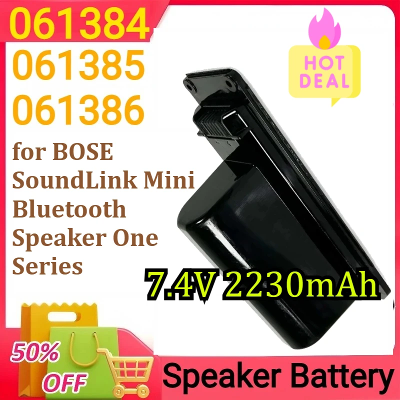 

061384 061385 061386 Battery for BOSE SoundLink Mini Bluetooth Speaker One Series 7.4V 2230mAh